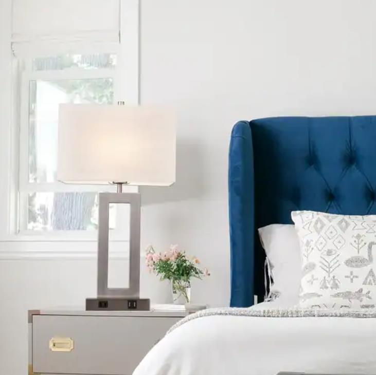 Bedside Lamps with usb and outlet