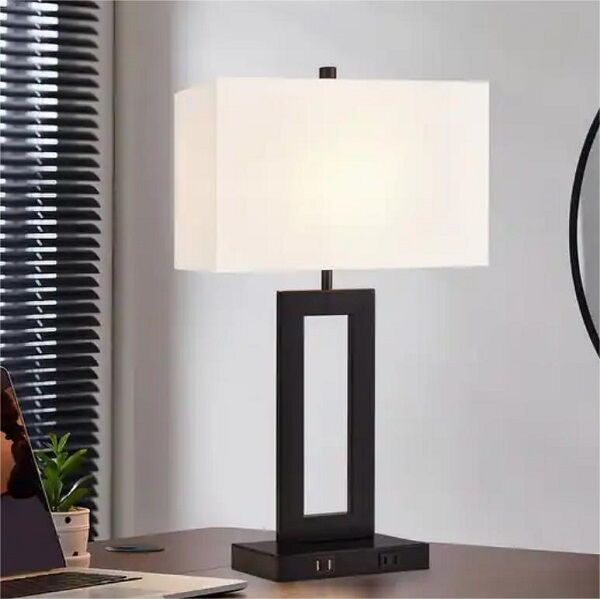 USB Table Lamp Set With Touch Control