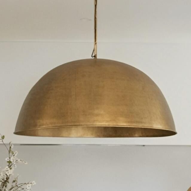 antique-brass-ceiling-light-brushed