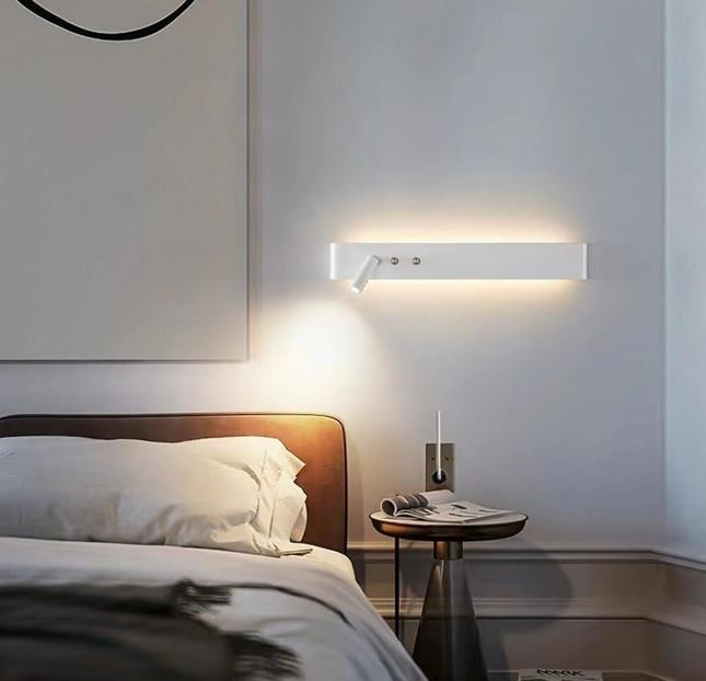 LED Reading Lamp Adjustable Headboard Lamp (3)