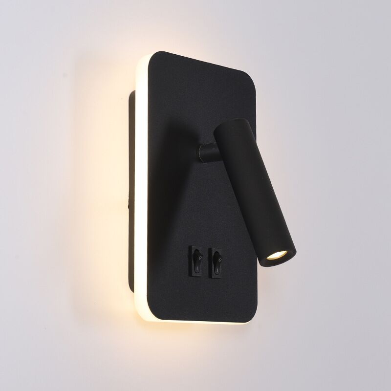 Modern Design Wall Lamp Hotel Bedroom Headboard Wall Mounted LED Reading Wall Light
